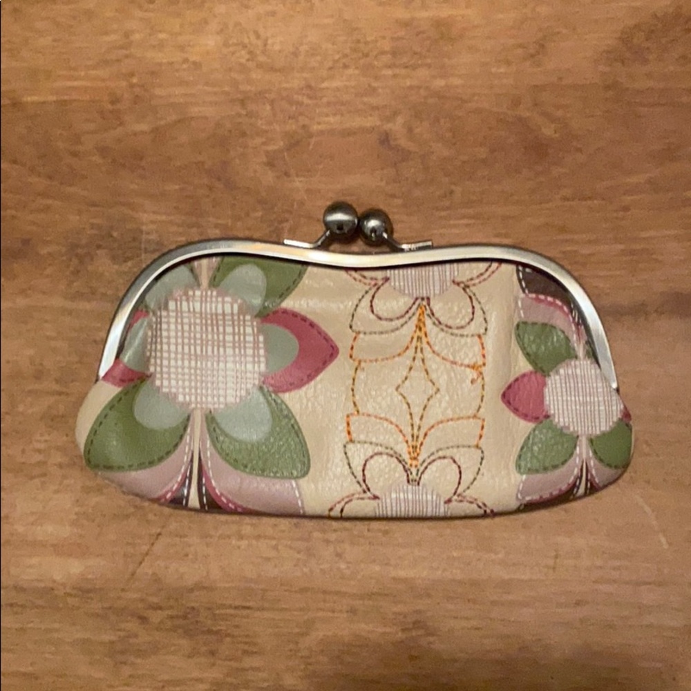 Flower {Fossil} wallet